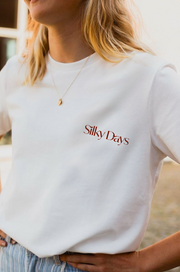Silky Days Oversized T-shirt